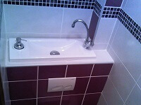 WC suspendu avec lave-mains WiCi Bati - Mme C (60) - 3 sur 3 (après)